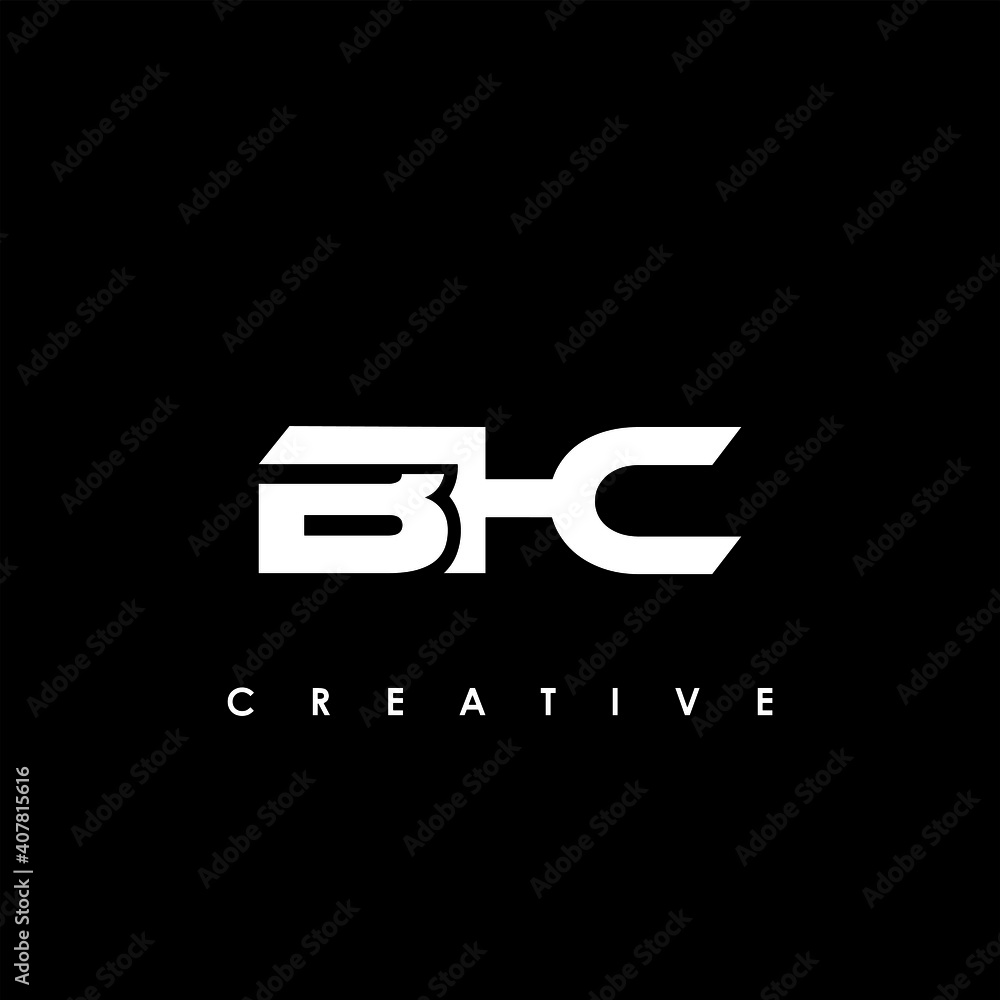 BHC Letter Initial Logo Design Template Vector Illustration BHC Letter Initial Logo Design Template Vector Illustration