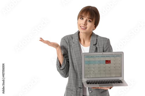 Stressed young woman with l...