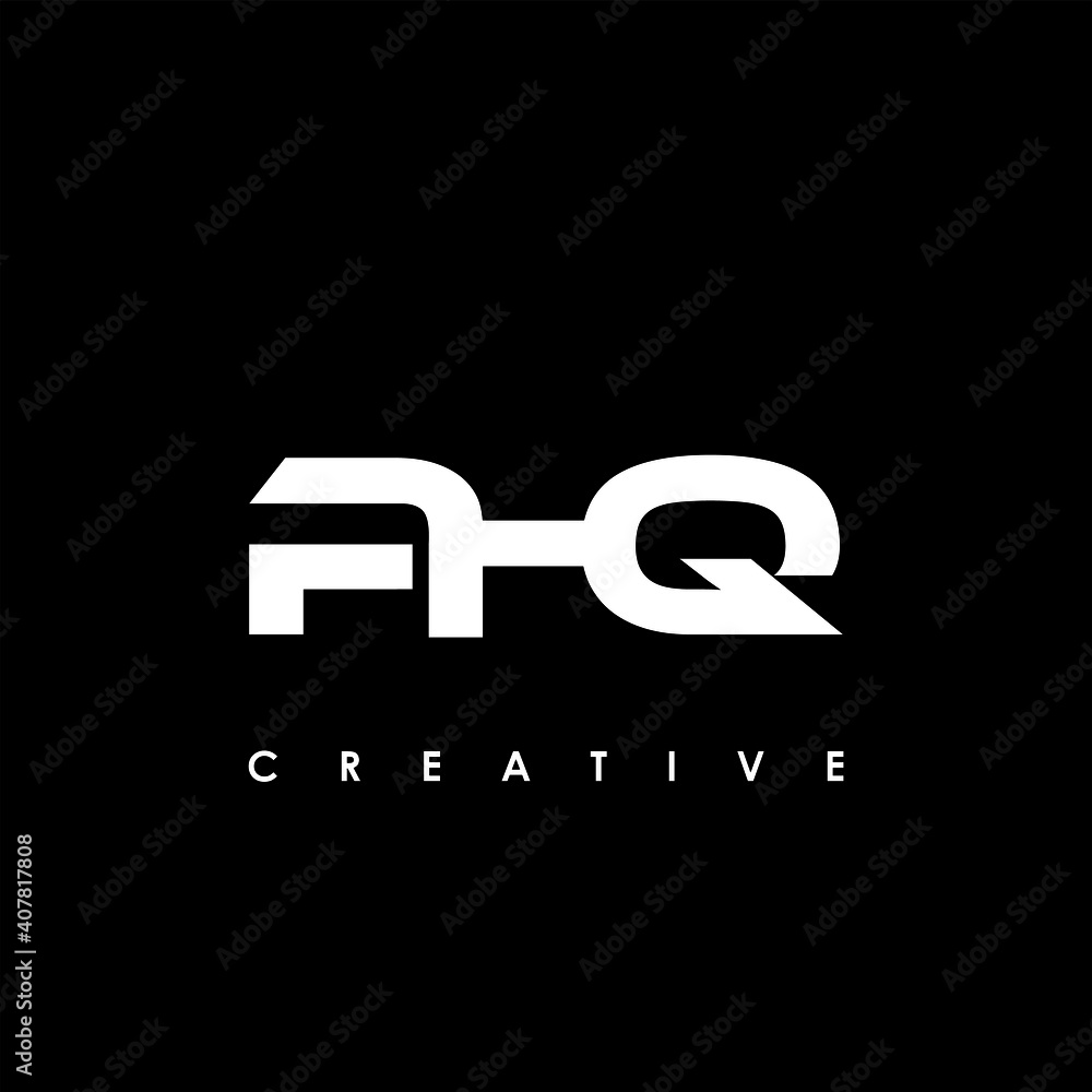 Obraz premium PHQ Letter Initial Logo Design Template Vector Illustration