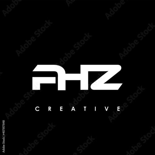 PHZ Letter Initial Logo Design Template Vector Illustration © makrufi
