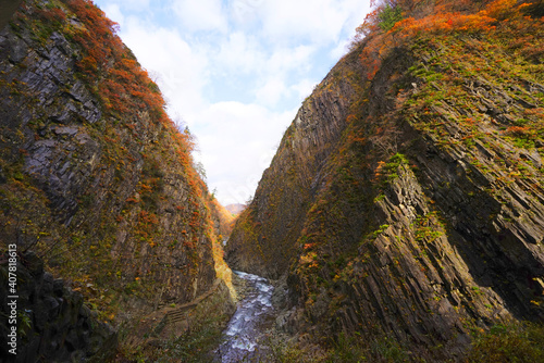 Kiyotsukyo Valley in Niigata Pref., Japan	
 photo