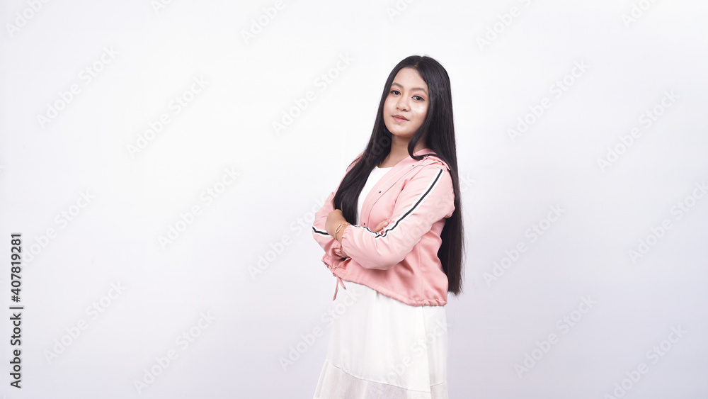 beautiful asian woman stylish in studio isolated beautiful asian woman stylish in studio isolated