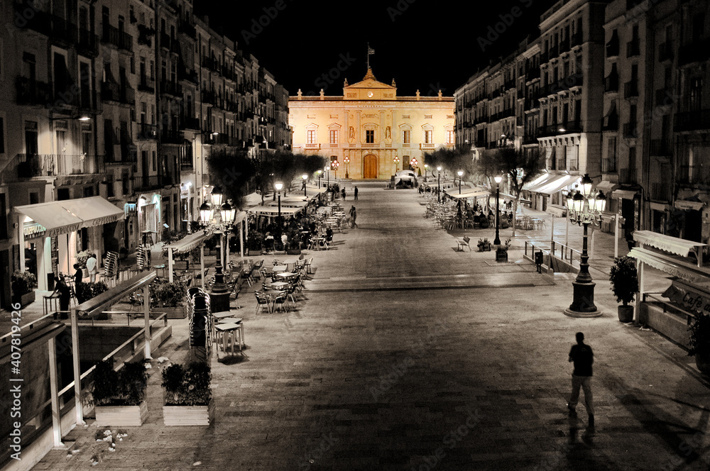 Tarragona de noche