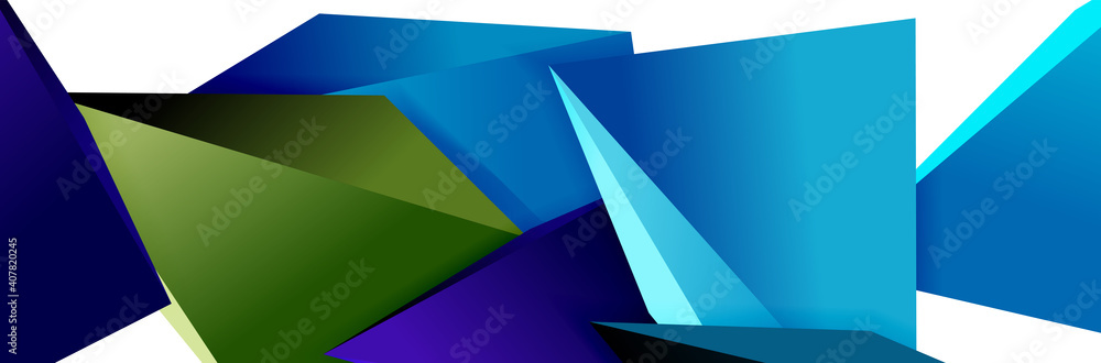 Triangle mosaic abstract background, 3d triangular low poly shapes. Geometric vector illustration for covers, banners, flyers and posters and other Triangle mosaic abstract background, 3d triangular low poly shapes. Geometric vector illustration for covers, banners, flyers and posters and other