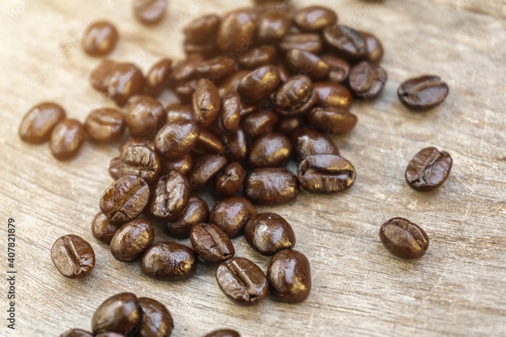 Fototapeta premium coffee beans background