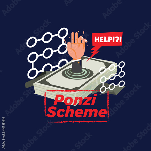  Ponzi Scheme concept