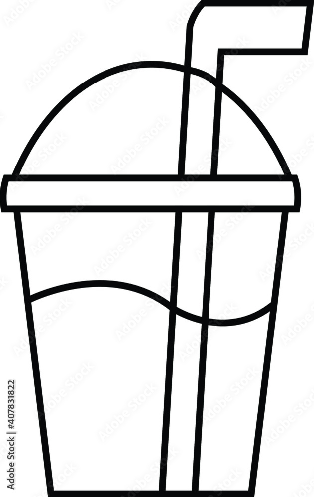 illustration of a glass illustration of a glass