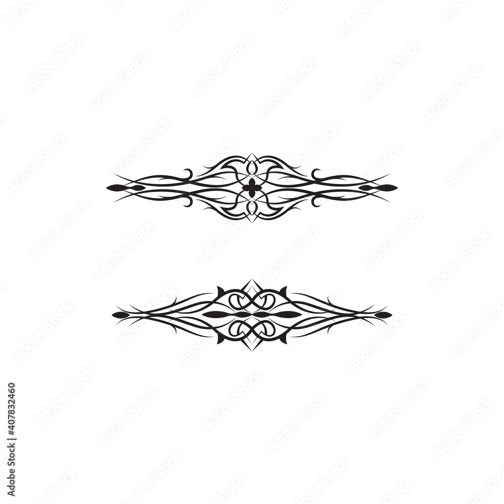 ornament for frame artwork and pinstripe ornament for frame artwork and pinstripe