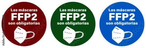 FFP2 enmascara la pandemia obligatoria del virus Corona