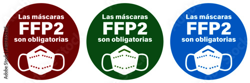 FFP2 enmascara la pandemia obligatoria del virus Corona