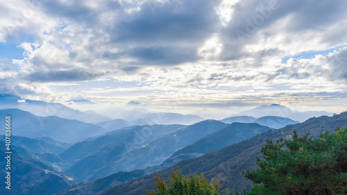 Beautiful scenery in the mountains of Taiwan 13