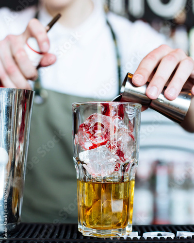 Cocktail, drink, bar