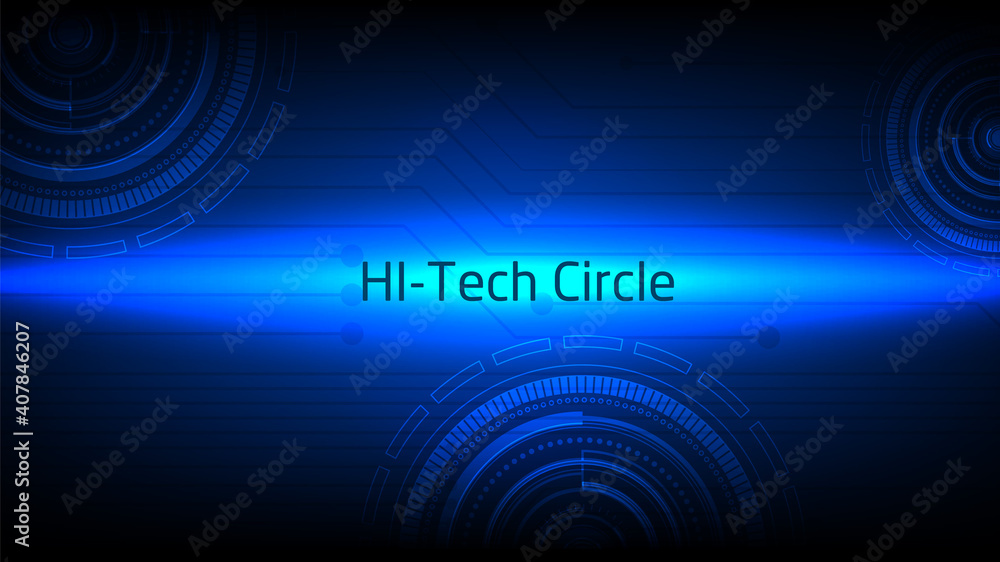 Circuit technology background Circuit technology background