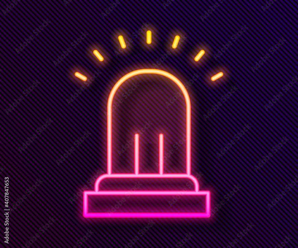 Glowing neon line Ringing alarm bell icon isolated on black background. Fire alarm system. Service bell, handbell sign, notification symbol. Vector. Glowing neon line Ringing alarm bell icon isolated on black background. Fire alarm system. Service bell, handbell sign, notification symbol. Vector.
