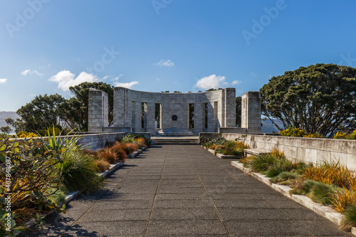 Wallpaper Mural Massey Memorial in Wellington, New Zealand Torontodigital.ca