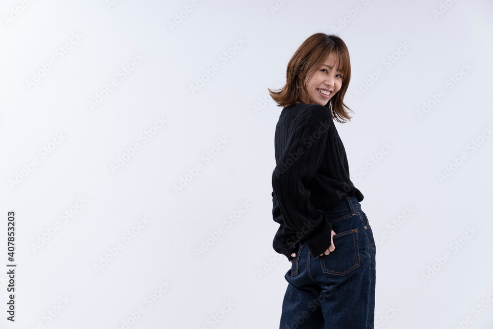 クールな女性ポートレート クールな女性ポートレート