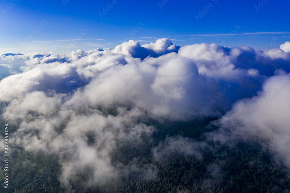 Wolken aus der Luft 