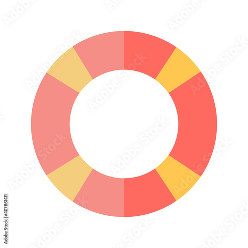 Buoy Icon Illustration Vector Isolated. Suitable for Web Design, Logo, App, and UI.