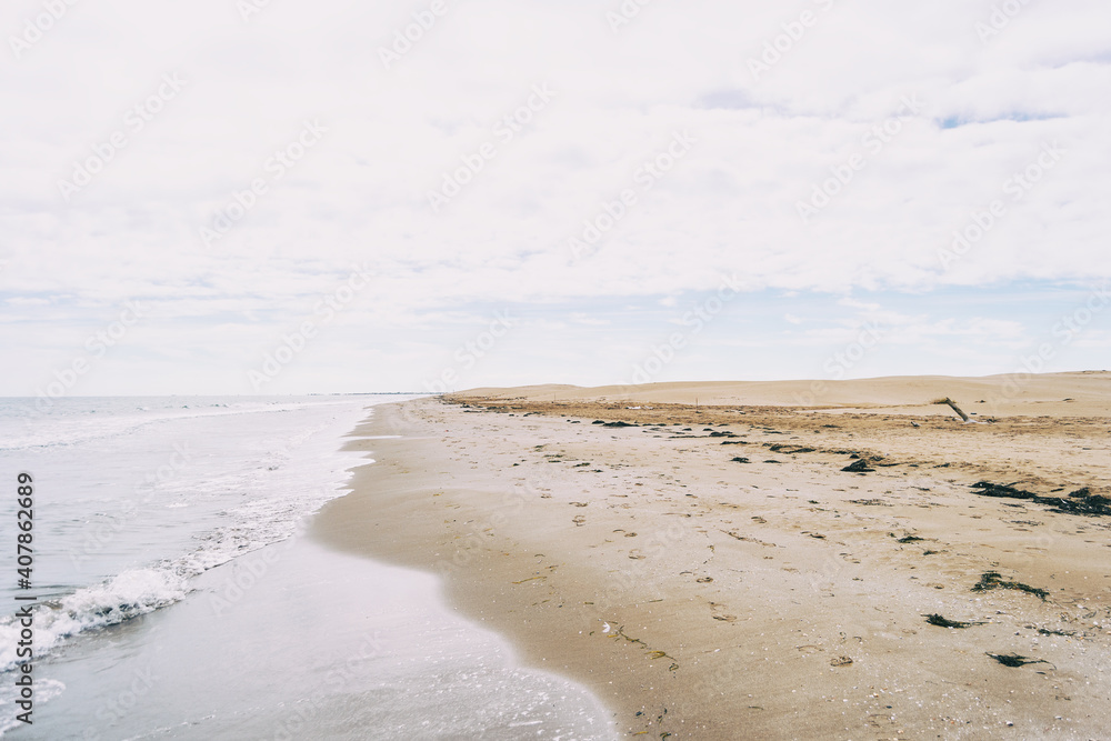 Lonely beach in the delta del ebro, tarragona, spain. Lonely beach in the delta del ebro, tarragona, spain.