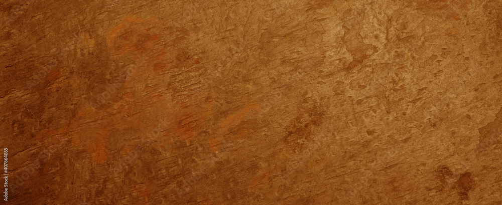 Grunge rusty orange brown metal stone steel background texture banner panorama	