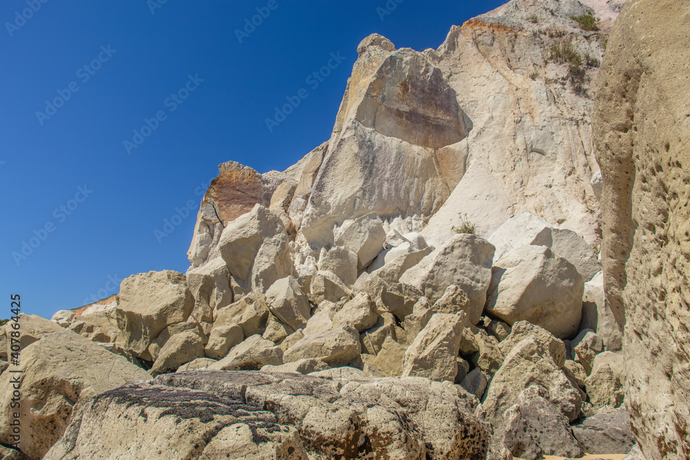 Fototapeta premium background, bahia, bahia beach, bahia brazil, beach, beautiful, blue, brazil, green, landscape, nature, nordeste, nordeste brazil, ocean, outdoor, porto seguro, scenic, sky, summer, tourism, travel, v