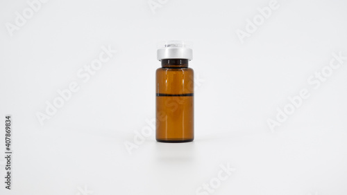background, blank, bottle, brown, care, clean, closeup, container, covid-19, design, drug, equipment, flu, glass, health, health care, hospital, illness, injection, isolated, label, laboratory, liquid