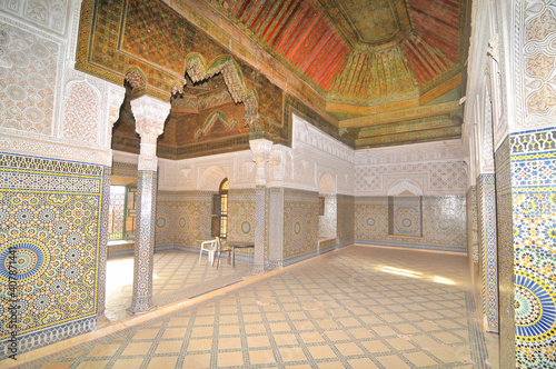 Telouet -  a historic ighrem or ksar in Marocco photo
