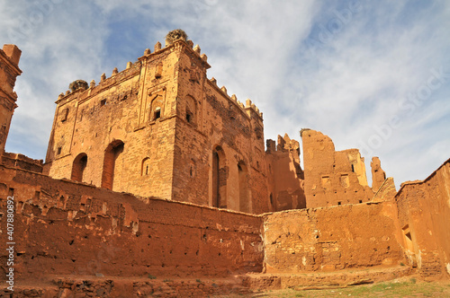 Telouet - a historic ighrem or ksar in Marocco