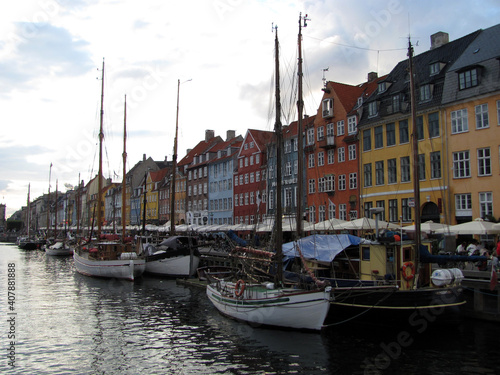 Copenhague  Canales de Dinamarca