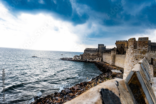 Photography Beautiful shot of Mature Castle,  Anamur, Mersin, Turkey