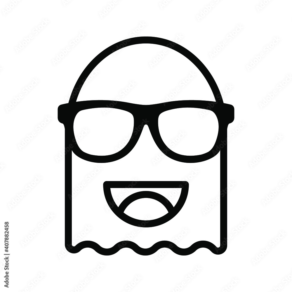 ghost icon. horror sign. vector illustration ghost icon. horror sign. vector illustration