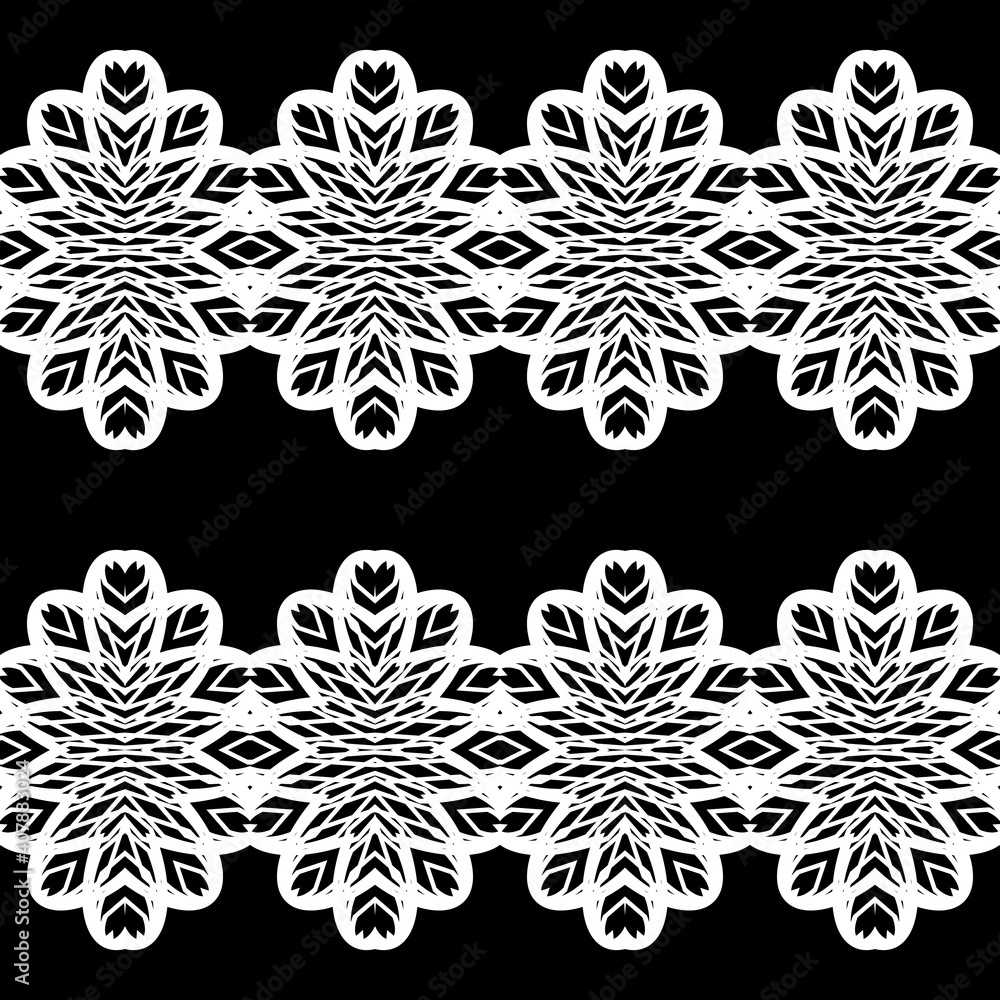 Fototapeta premium Design seamless decorative pattern