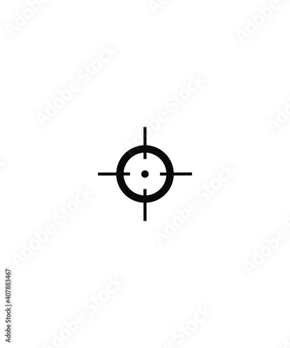 target icon vector best flat icon.