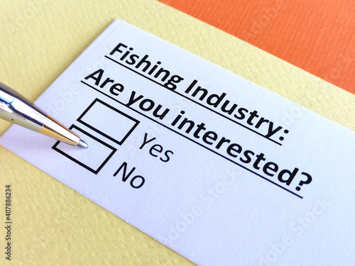 Questionnaire about industry