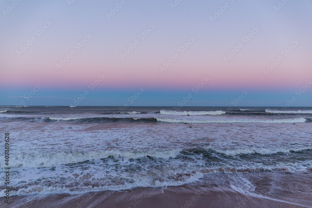 Beautiful sunset on the beach Beautiful sunset on the beach
