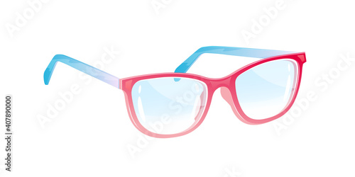 Eyeglasses. Glasses. Vector illustration.