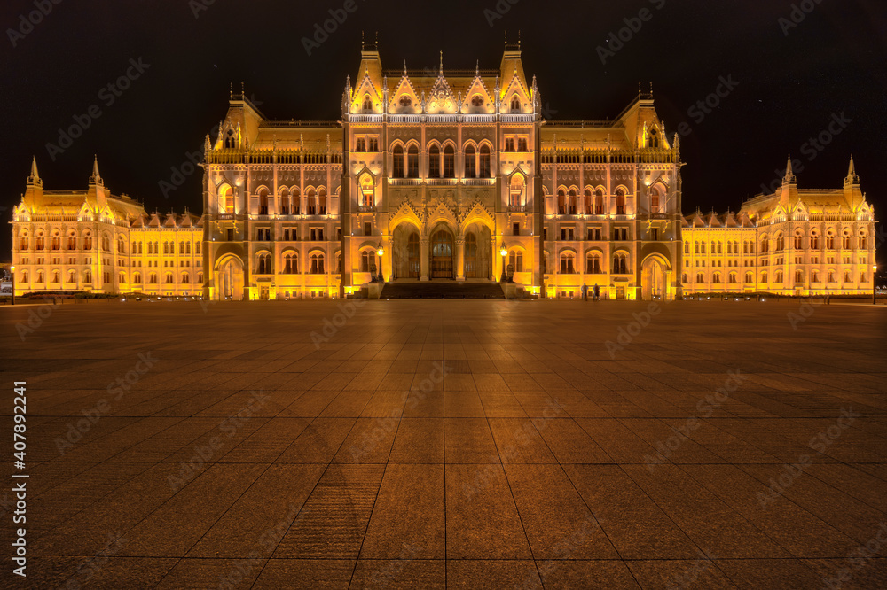 Hungarian Parlament Building, Budapest, Hungary, 2017