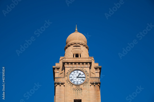 clock tower in the city