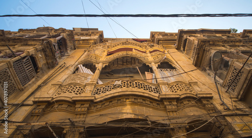 Old city building