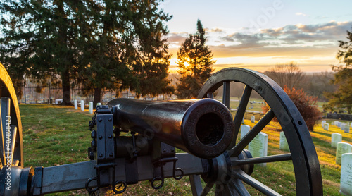 Canons in Gettysburg photo