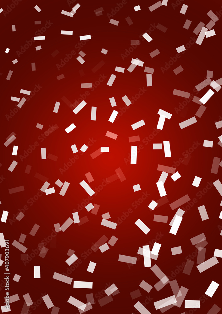 Background of scattered intersecting rectangles. A pattern of random particles, tiles, mosaics. Bright design element. Vector Background of scattered intersecting rectangles. A pattern of random particles, tiles, mosaics. Bright design element. Vector