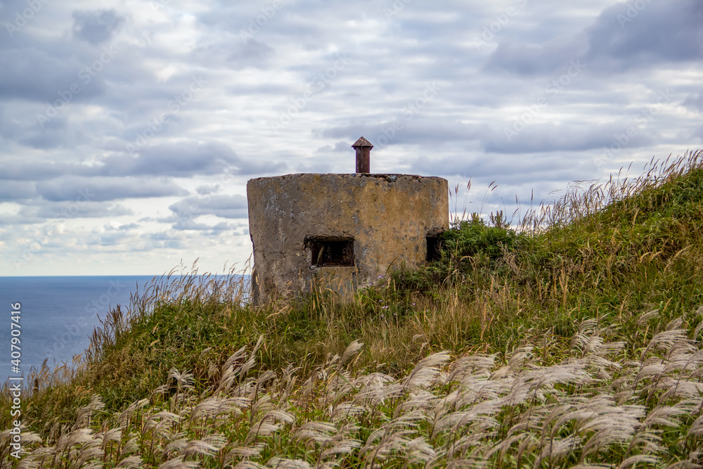 Abandoned old military fortifications Abandoned old military fortifications
