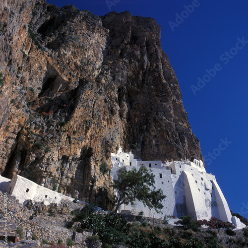 Kloster Chosoviótissa, Amorgos, Kykladen; Griechenland photo