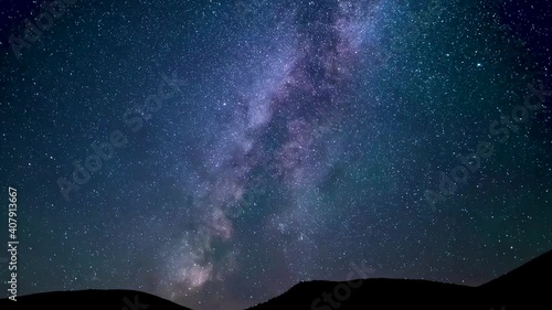 天の川タイムラプス