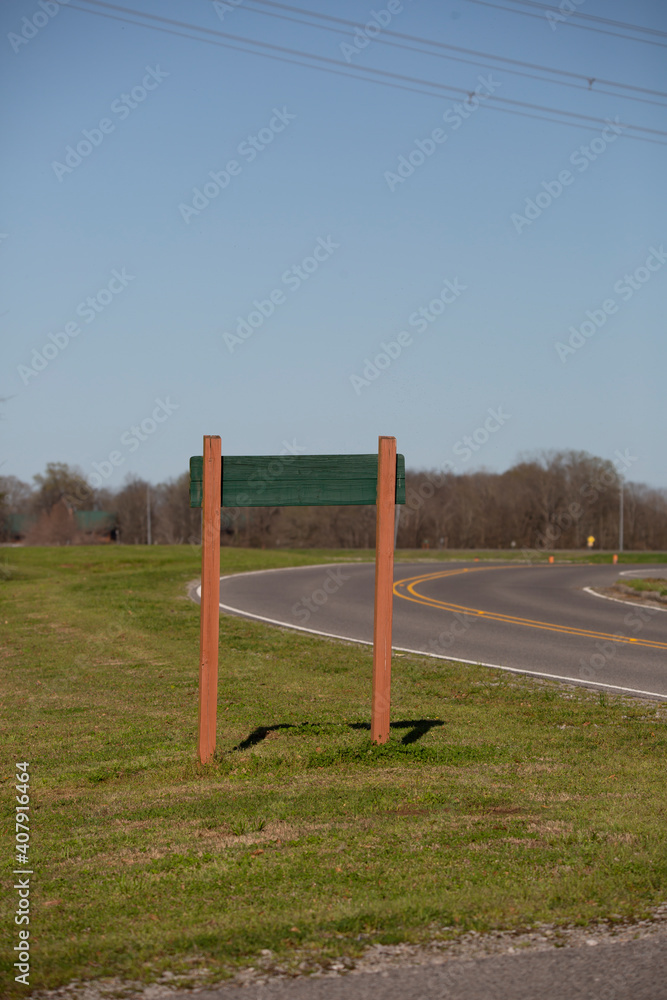 Fototapeta premium Sign in Nature