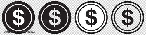 SYMBOLE MONNAIE DOLLAR