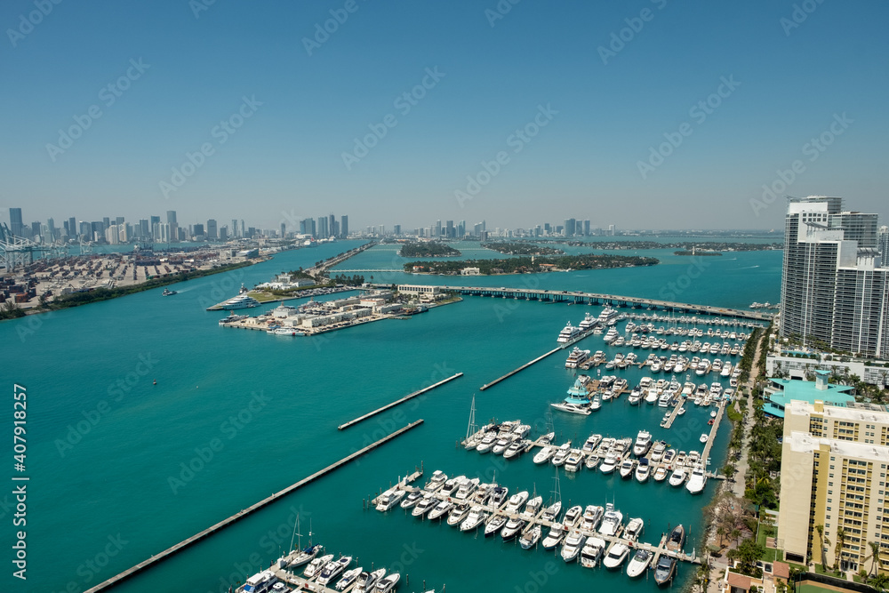 Port in Miami