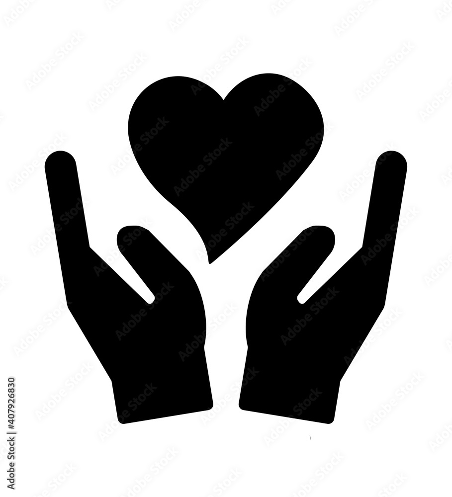 Hands and heart, Valentine's Day Hands and heart, Valentine's Day