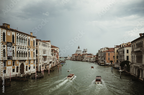 Grand Canal and Basilica Santa Maria della Salute in Venice © Luana