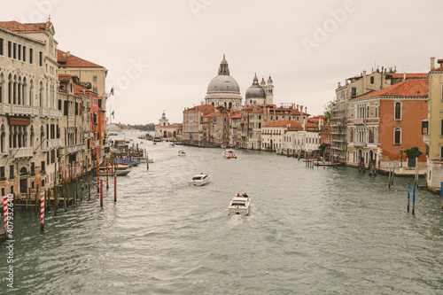 Grand Canal and Basilica Santa Maria della Salute in Venice © Luana